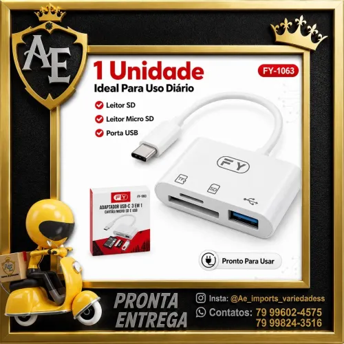 Adaptador OTG tipo C