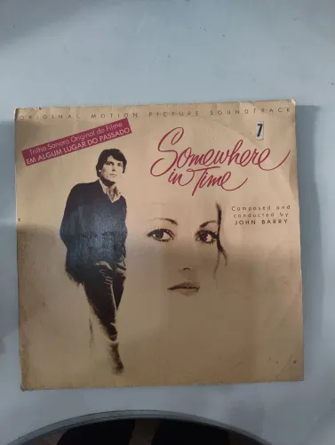 Disco Vinil Somewhere in Time. Um lugar no passado