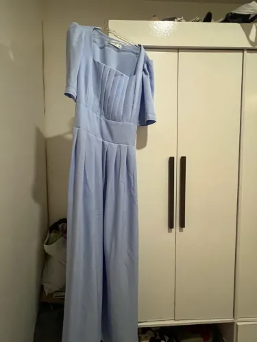 Vestido novo azul