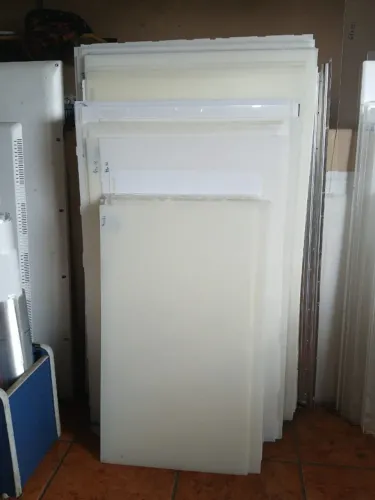 ? Placa de Acrílico Reciclado - Leitosa (Branca Fosca) ?