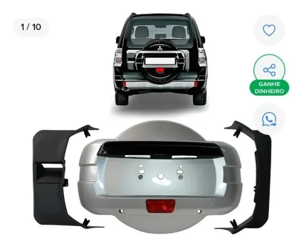 Proteção estepe pajero full