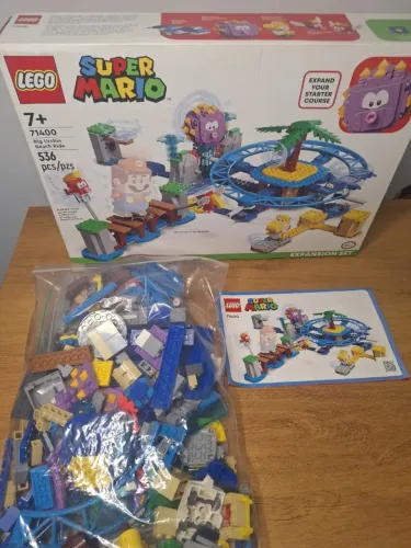 71400 LEGO Super Mario Big Urchin Beach Ride - Completo com manual e caixa