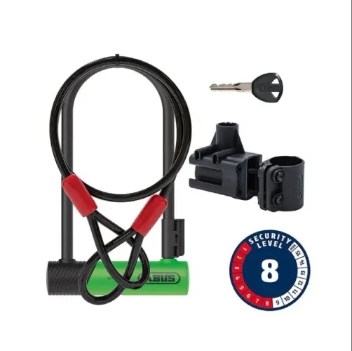CADEADO U-LOCK BICICLETA ABUS ULTRA NÍVEL 8 [ NOVO, com N.F ]