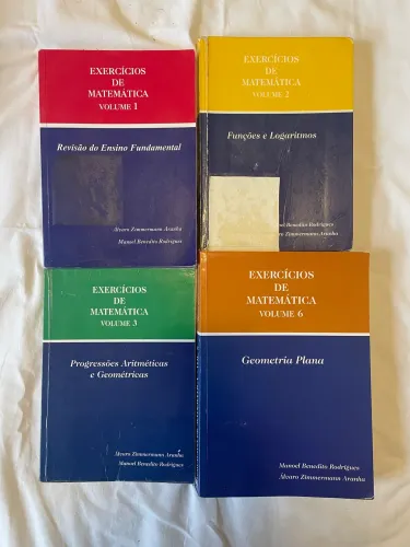 Livros Exercícios de Matemática 