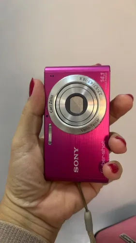 Câmera cyber shot Sony 14.1mp Pink