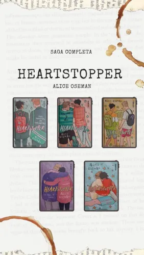 Coleção completa Heartstopper - 5 livros