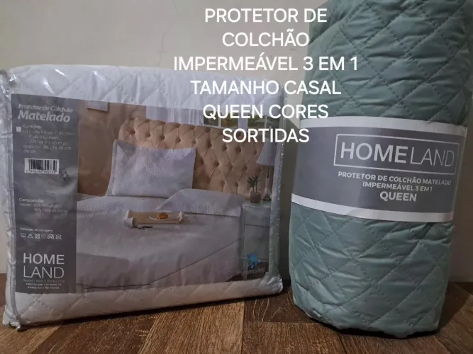 Protetor colchao impermeável casal quenn