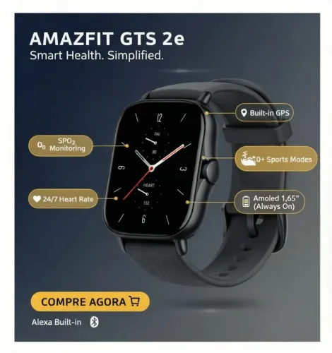 Smartwatch Amazfit GTS 2e GPS