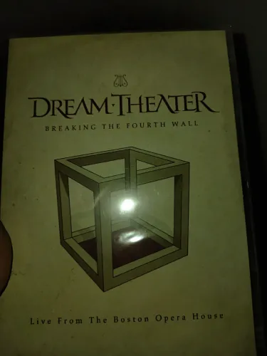 Dvd dream theater - breaking the foirth wall -live frim opera house (lacrado)