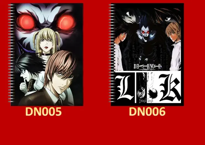 caderno personalizado 1 matéria Death Note