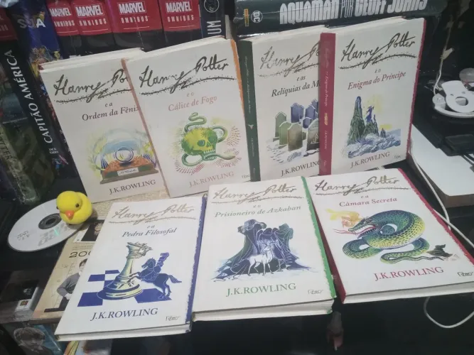 7 livros Harry Potter edição capa clássica