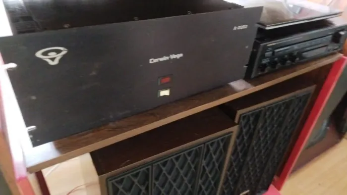 Amplificador Potência Cerwin-Vega A-2200 raro funcionando