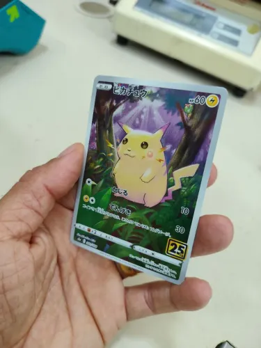 Picachu 25 th aniversário original japonês