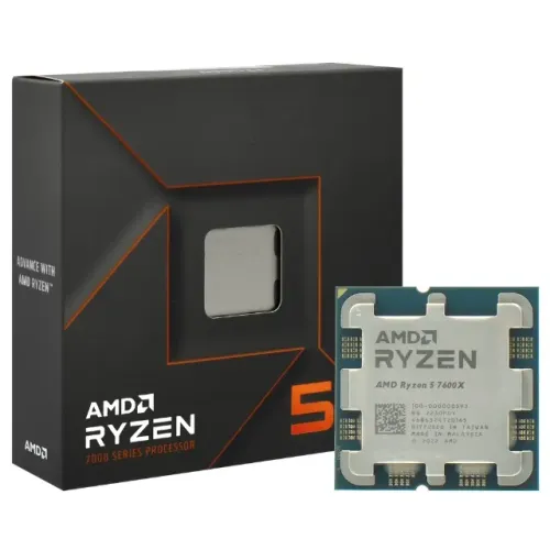 Processador AMD Ryzen 5 7600X Box AM5 6 Cores 12 Threads