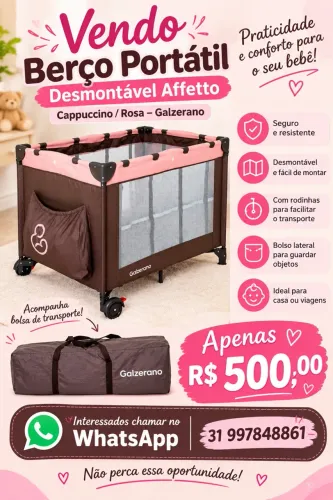 berço portátil