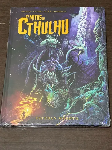 Os Mitos de Cthulhu Pipoca e Nanquim lacrado