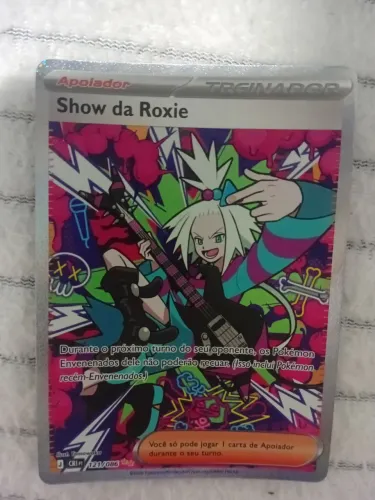 Carta Pokémon Show da Roxie