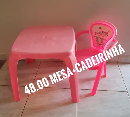 Mesa +cadeira infantil