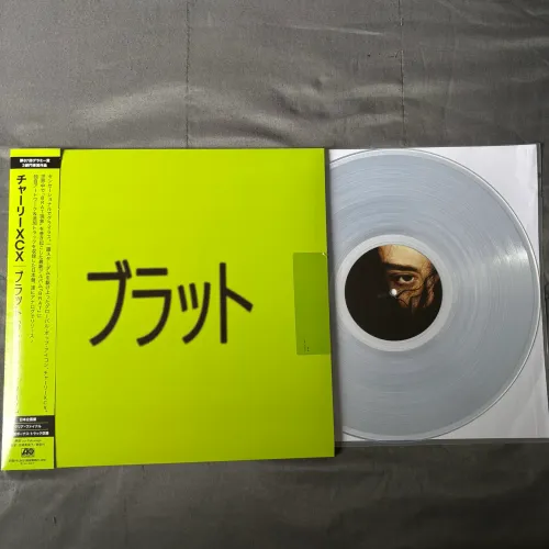 Vinil Charli XCX - Brat (Japan Edition) com OBI, LP Clear w/ Bonus Track