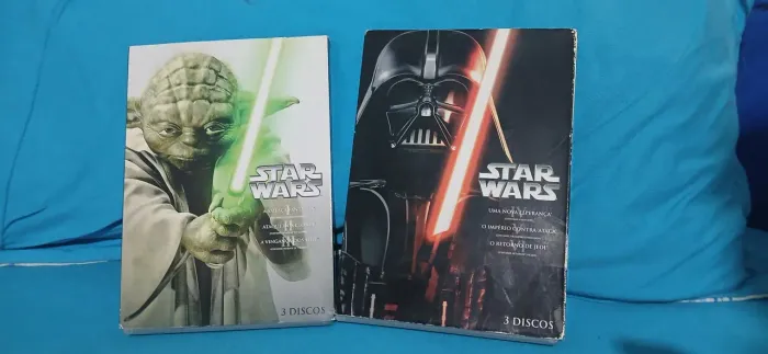 Box Star Wars Completo 6 Filmes em DVD Original - Colecionador