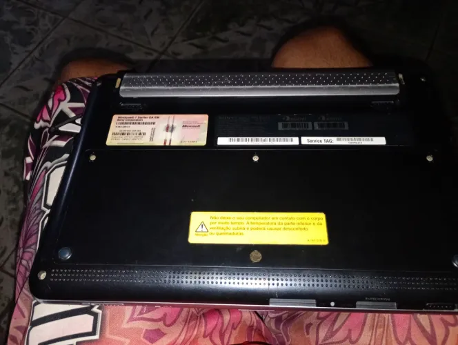 Notebook usado