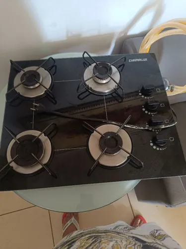Vendo cooktop chamalux valor 280 reais