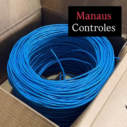 Cabo de Rede Internet 305 Metros CAT5E 100% Cobre 