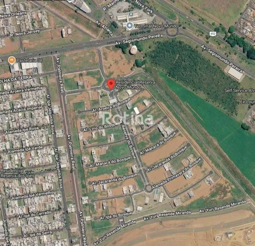 Terreno Condomínio Fechado à venda, Novo Mundo - Uberlândia/MG - Rotina Imobiliária
