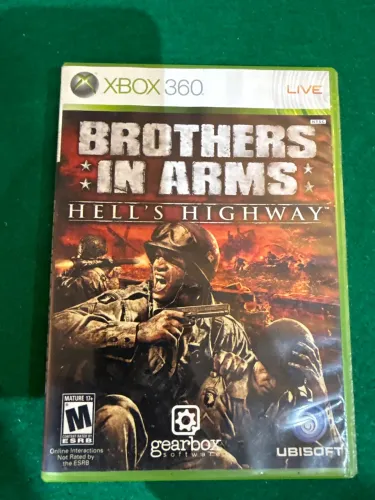 Jogo Brothers In Arms Hell's Highway Xbox original