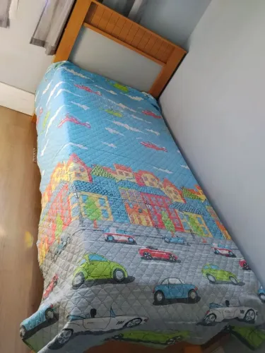 Guarda roupa 6 portas + Cama solteiro