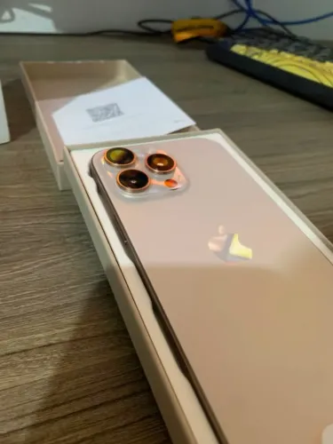 iPhone 16 Pro Max Titânio Deserto - Lacrado | substuido apple