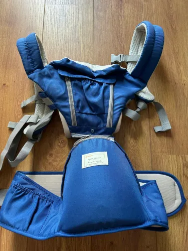 Bolsa Canguru Carregador Ergonômico Bebê 3 em 1 Passeio Suporte