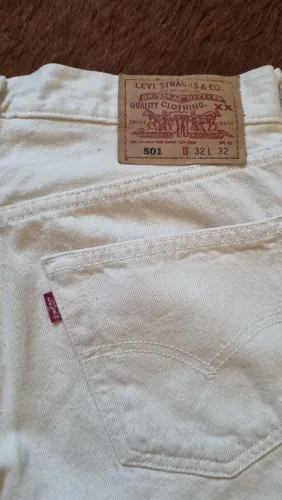 Calça levis off white