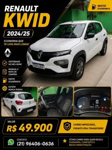Renault Kwid Zen 1.0 Flex 12V 5P Mec. 2025
