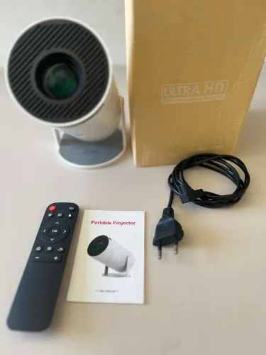 Projetor portátil 5GB, 4K 1080 Full HD