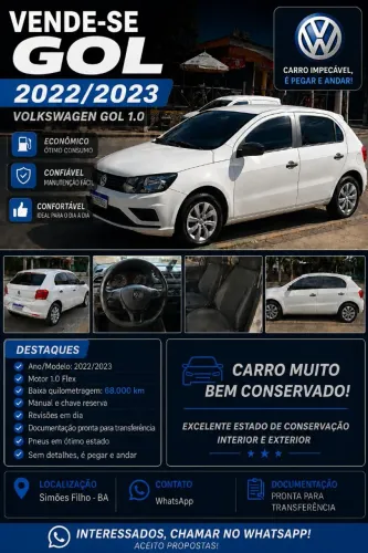 Volkswagen Gol Geração VII 1.0 12V Flex Mec. 4P 2023