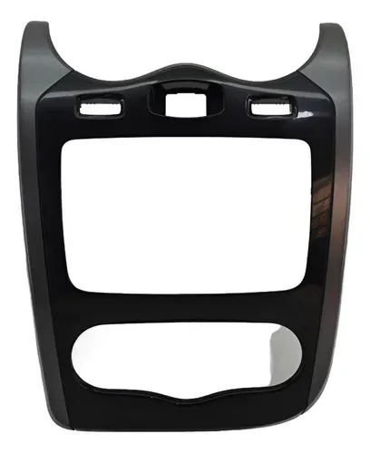 Moldura Central Multimidia Painel Renault Logan 2013 Origina Preto