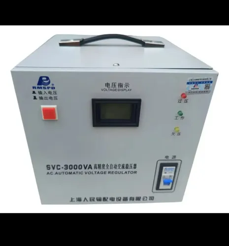Estabilizador 3kva para máquina industrial.