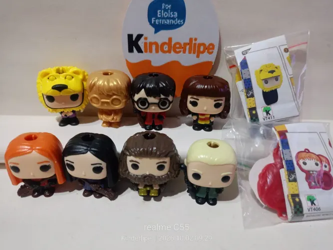 Kinder Joy Harry Potter Quadribol lote 5