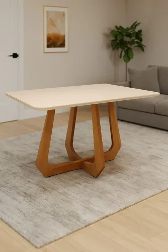 Mesa de jantar bromélia 1,30x80