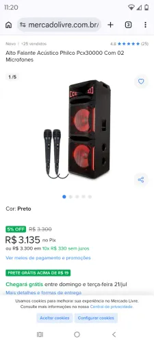 Som amplificador