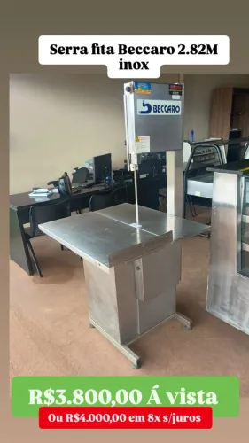 SERRA FITA BECCARO 2.82 INOX USADA