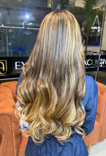 Cabelo Humano no ponto americano
