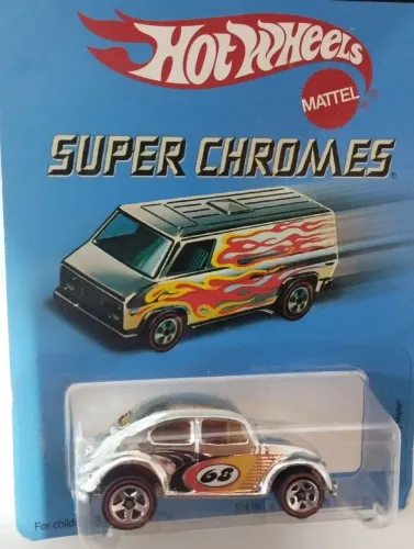 Hot Wheels Fusca super chromes