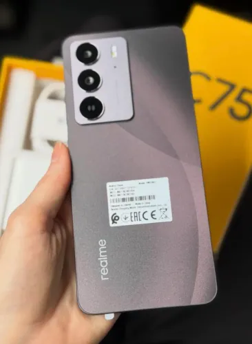 PROMOÇÃO - C75 - Prova D Água - 256/8 - preto - Celular Novo Lacrado 
