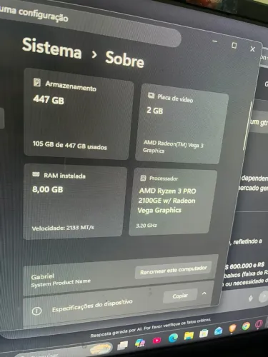 Pc gamer completo