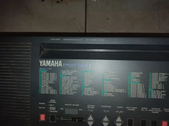 Teclado yamara para 300