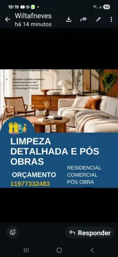 Limpeza geral 