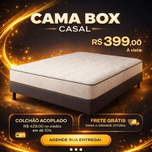 Camas Box Casal Acopladas D33