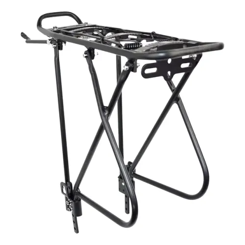 BAGAGEIRO MAX REGUL P/CICLOTURISMO 25KG PTO